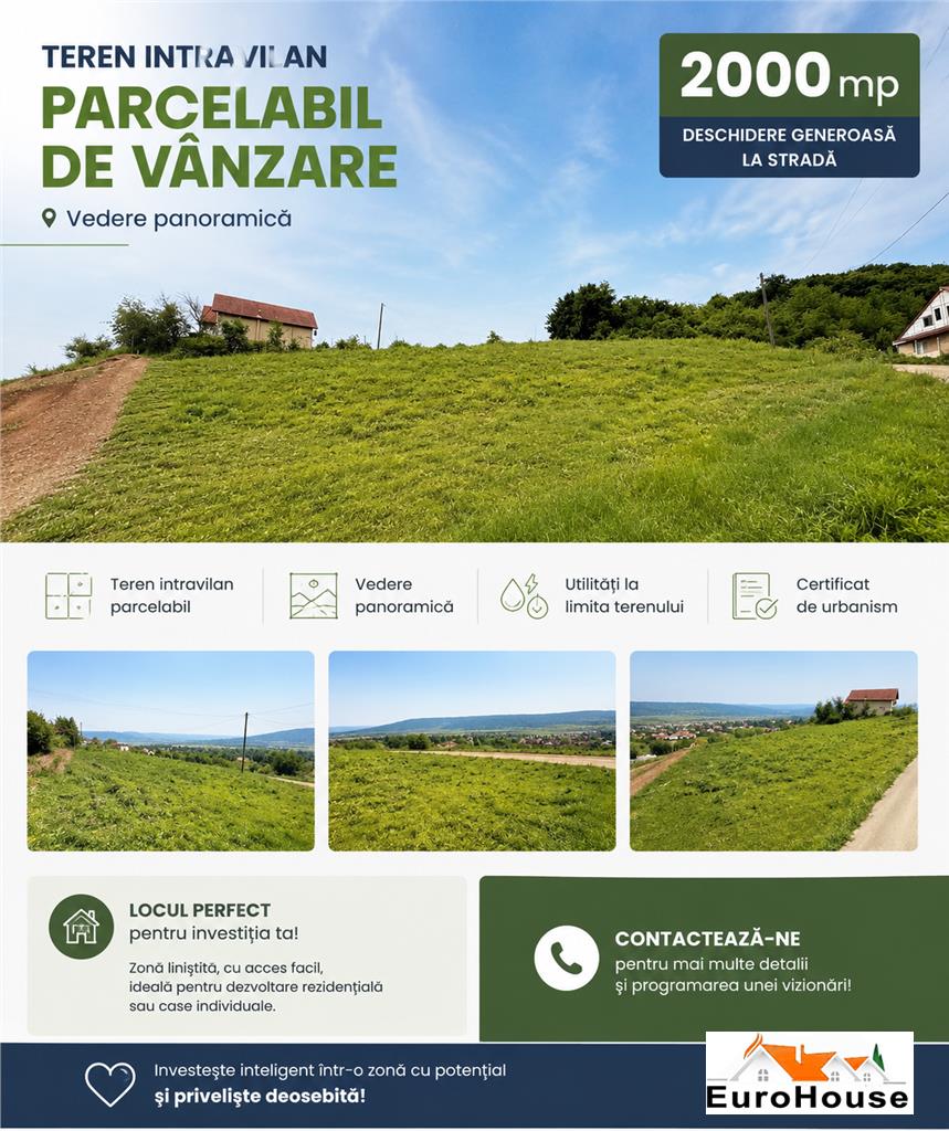 Teren Intravilan Parcelabil De Vanzare In Alba Iulia, Vedere Panoramica - Alba Iulia